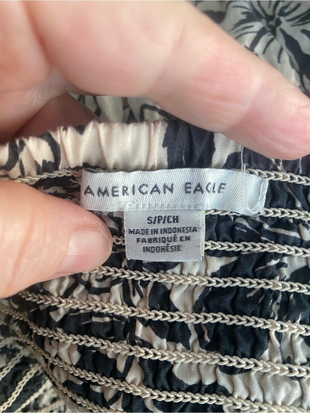 AMERICAN EAGLE Women strapless, floral print sundress | S - Picture 8 of 11